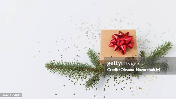 christmas banner on white background - candy box mockup stock pictures, royalty-free photos & images