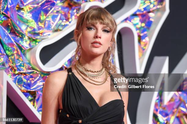 Taylor Swift at the 2023 MTV Video Music Awards held at Prudential Center on September 12, 2023 in Newark, New Jersey.