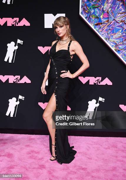 Taylor Swift at the 2023 MTV Video Music Awards held at Prudential Center on September 12, 2023 in Newark, New Jersey.