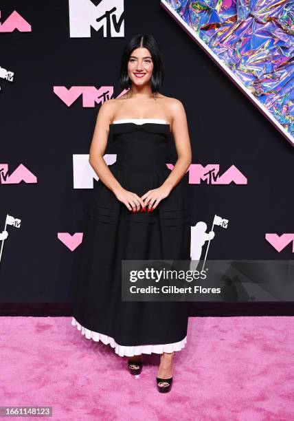 Charli D'Amelio at the 2023 MTV Video Music Awards held at Prudential Center on September 12, 2023 in Newark, New Jersey.