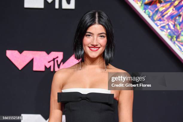 Charli D'Amelio at the 2023 MTV Video Music Awards held at Prudential Center on September 12, 2023 in Newark, New Jersey.