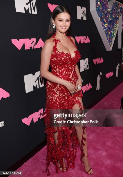 Selena Gomez at the 2023 MTV Video Music Awards held at Prudential Center on September 12, 2023 in Newark, New Jersey.