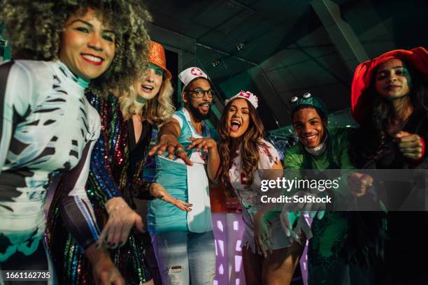 we're going to get you! - halloween stockfoto's en -beelden