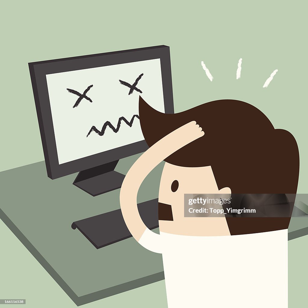 Computer Error High-Res Vector Graphic - Getty Images