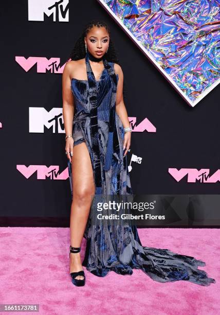Chloe Bailey at the 2023 MTV Video Music Awards held at Prudential Center on September 12, 2023 in Newark, New Jersey.