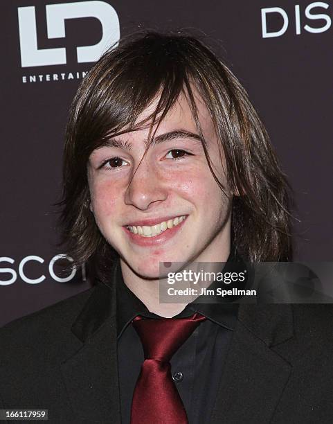 Actor Jonah Bobo attends "Disconnect" New York Special Screening at SVA Theater on April 8, 2013 in New York City.