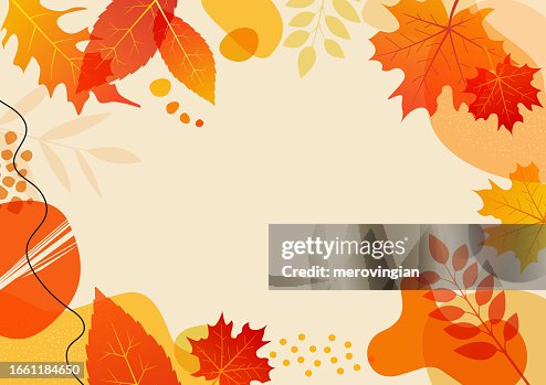 Autumn leaves background Autumn leaves background