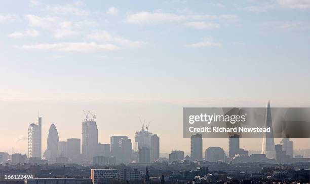 london skyline - salesforce tower london stock pictures, royalty-free photos & images