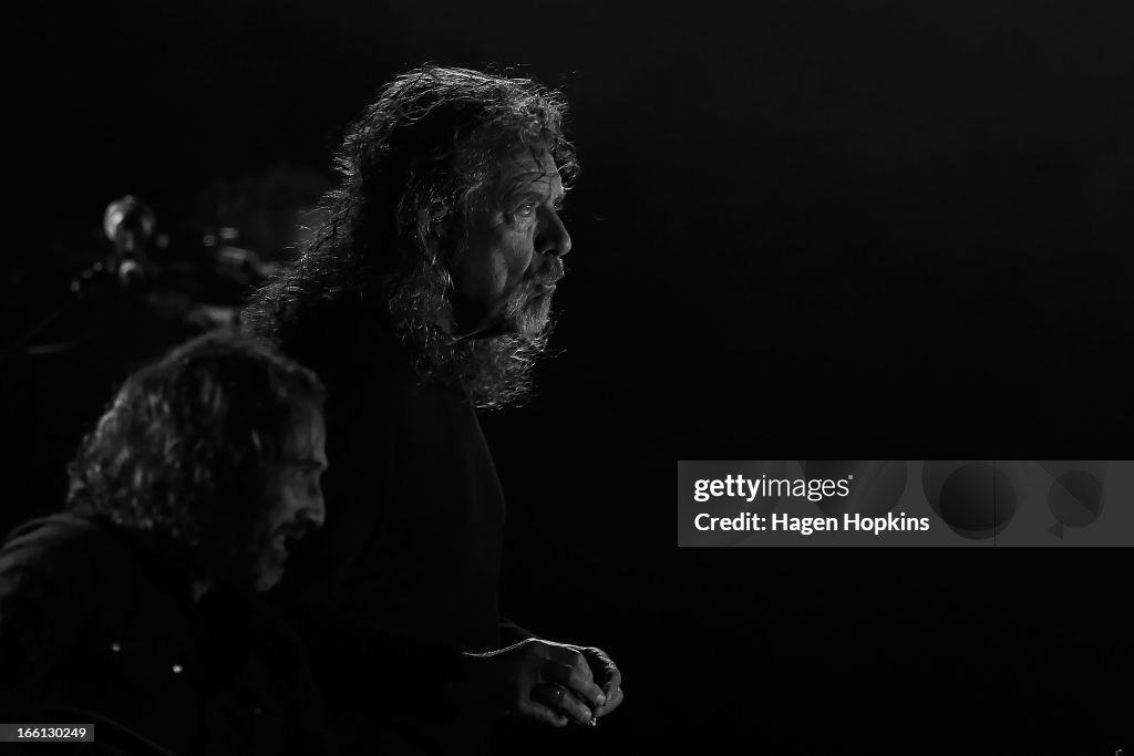 Robert Plant Performs Live In Wellington