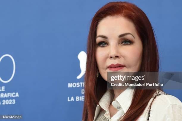 American actress Priscilla Presley at the 80 Venice International Film Festival 2023. Photocall Priscilla. Venice , September 4th, 2023