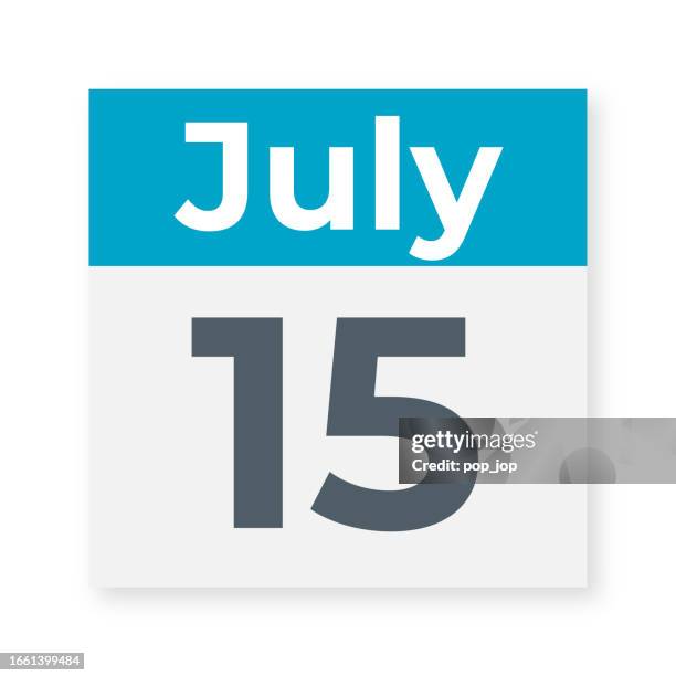 270 July 15 Calendar Stock Photos, HighRes Pictures, and Images