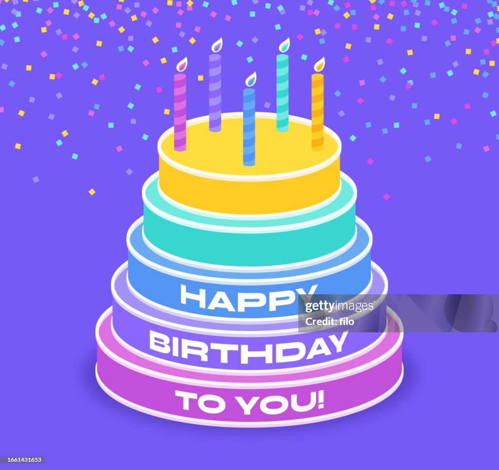 Happy Birthday To You Birthday Cake