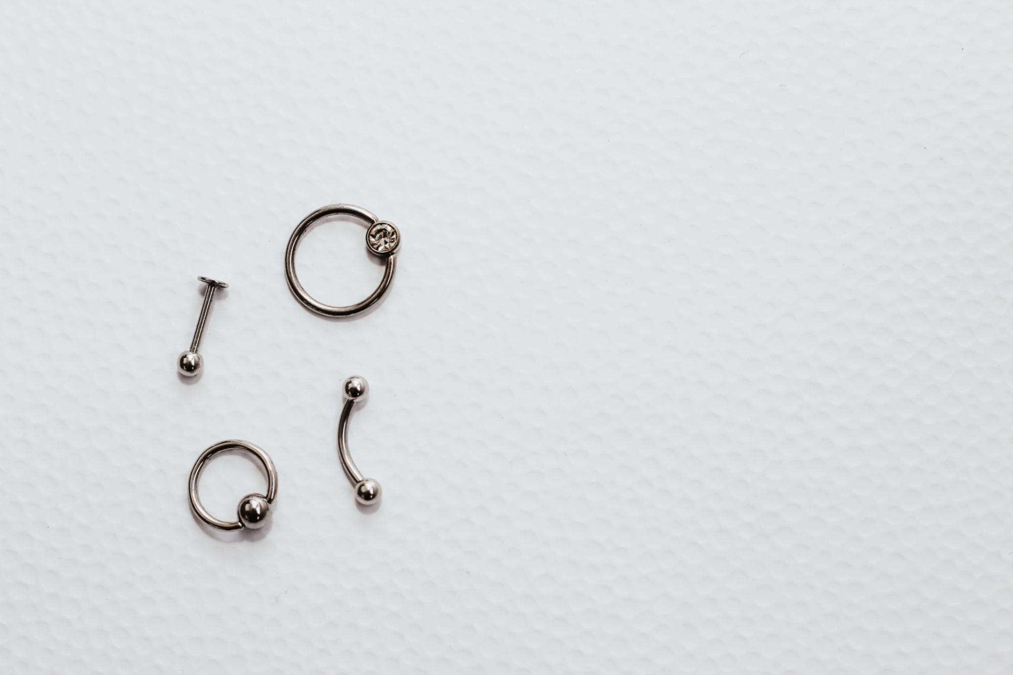 metal jewelry piercings