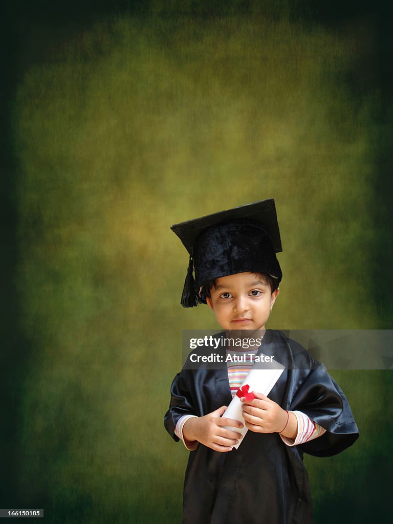 Child Grad Child Graduation High-Res Stock Photo - Getty Images