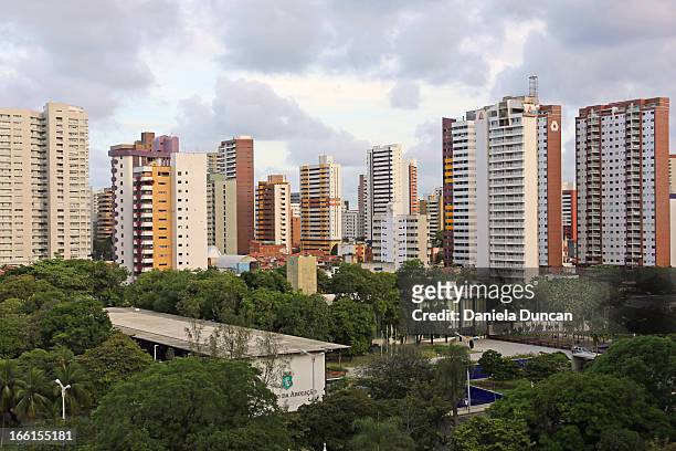 aldeota neighborhood in fortaleza - estado do ceará brasil imagens e fotografias de stock
