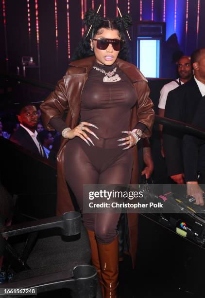 Nicki Minaj at the 2023 MTV Video Music Awards held at Prudential Center on September 12, 2023 in Newark, New Jersey.