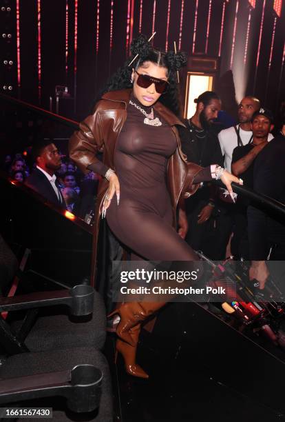 Nicki Minaj at the 2023 MTV Video Music Awards held at Prudential Center on September 12, 2023 in Newark, New Jersey.