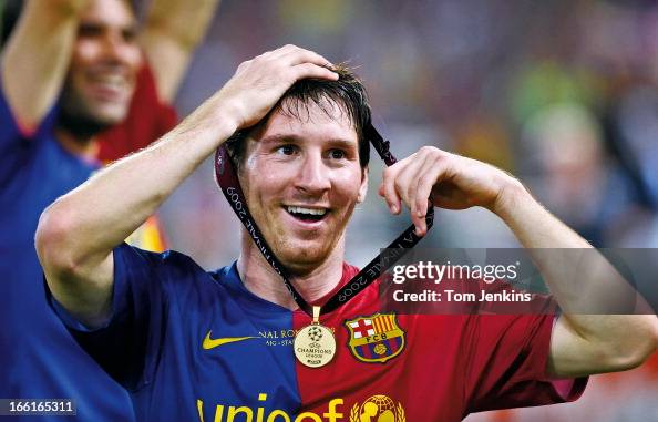 976 Messi Champions League 2009 Photos and Premium High Res ...