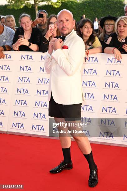 Tom Allen attends the National Television Awards 2023 at The O2 Arena on September 05, 2023 in London, England.