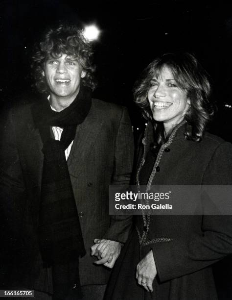 Singer Carly Simon and actor Al Corley attending "Sweet 16 Party for Marcy Klein" on October 22, 1982 at Studio 54 in New York City, New York.