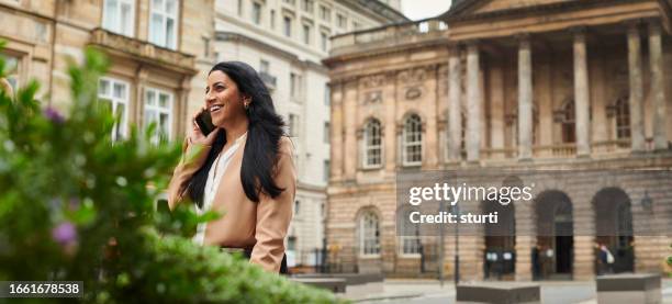 connected city business commuter - liverpool celebrating stock pictures, royalty-free photos & images