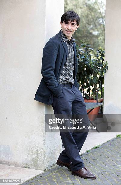 Director and actor Luigi Lo Cascio attends "La Citta Ideale" photocall at Casa del Cinema on April 9, 2013 in Rome, Italy.