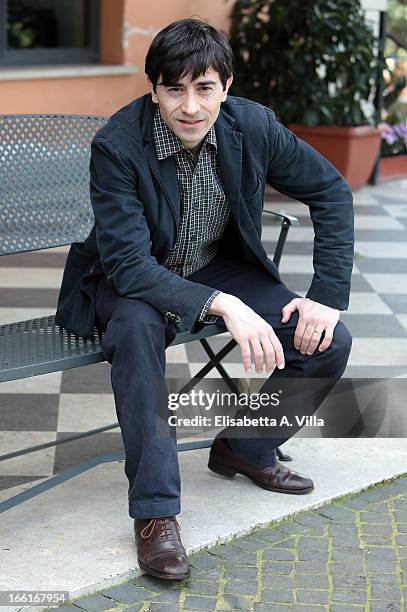 Director and actor Luigi Lo Cascio attends "La Citta Ideale" photocall at Casa del Cinema on April 9, 2013 in Rome, Italy.