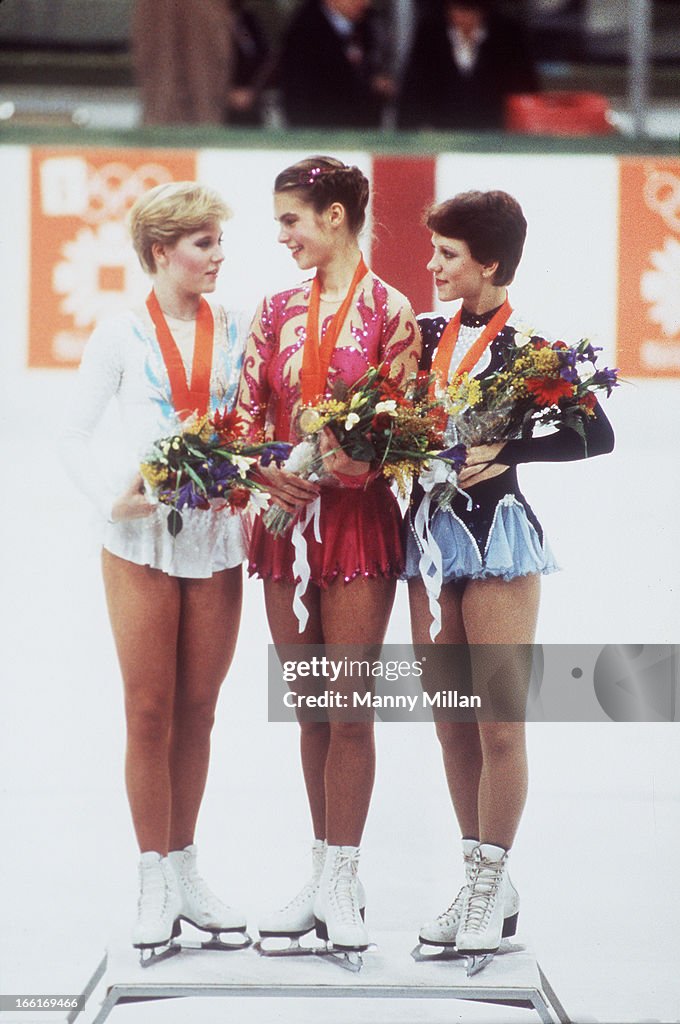 East Germany Karatina Witt, 1984 Winter Olympics