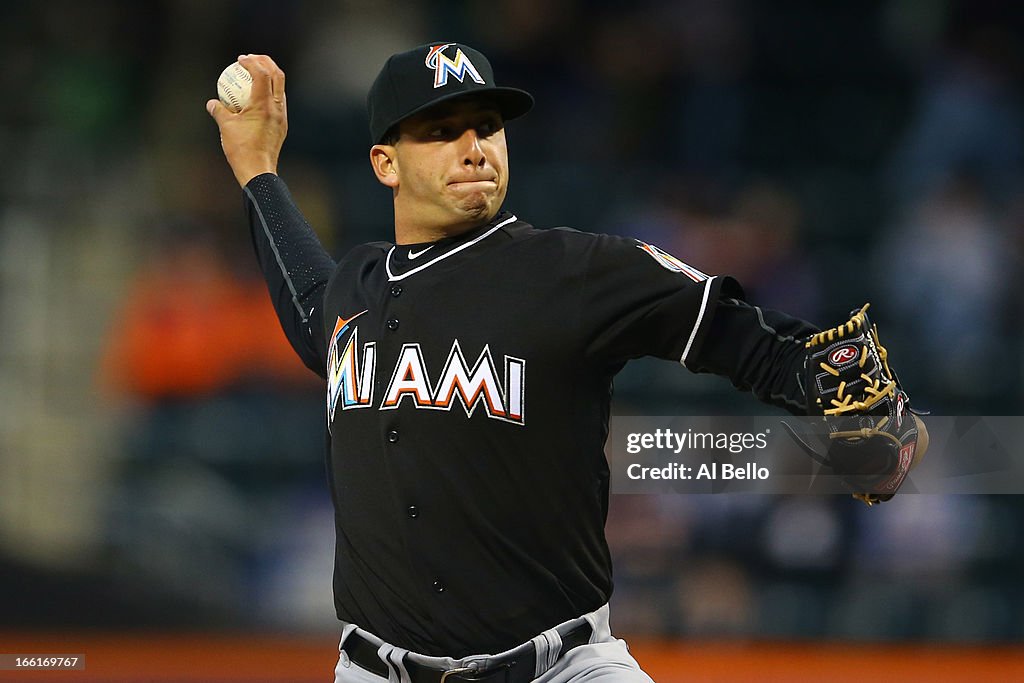 Miami Marlins v New York Mets