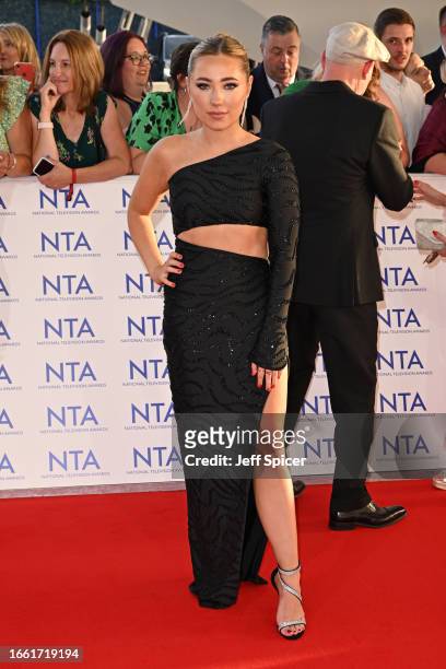 Ruby O'Donnell attends the National Television Awards 2023 at The O2 Arena on September 05, 2023 in London, England.