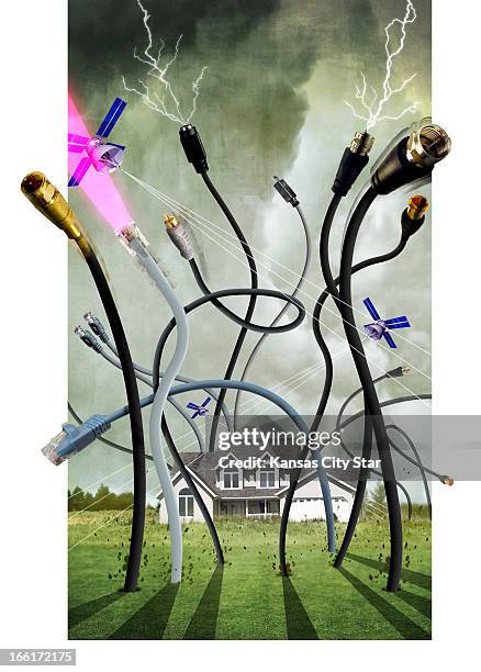 Computer Zapped Out 60 House Coming Out Of Computer Stock Photos, High-Res Pictures, and ...