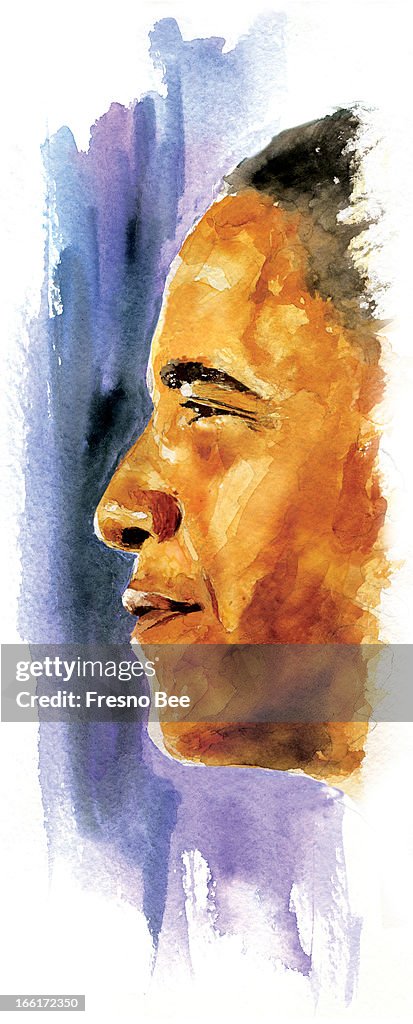 ILLUSTRATION: Barack Obama