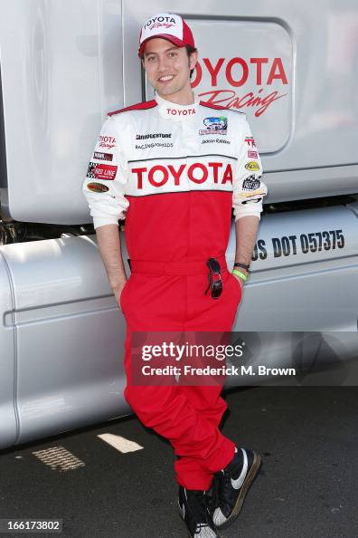 Rathbone Racing Actor Jackson Rathbone attends the 37th Annual Toyota Pro/Celebrity ...