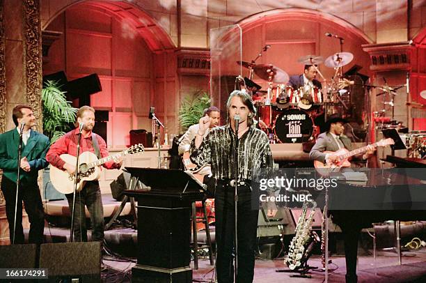 Episode 236 -- Pictured: Musical guest Hal Ketchum performs on May 31, 1993--