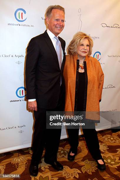 Congressman David Dreier and philanthropist Wallis Annenberg attend The Colleagues' 25th annual spring luncheon honoring Wallis Annenberg at the...