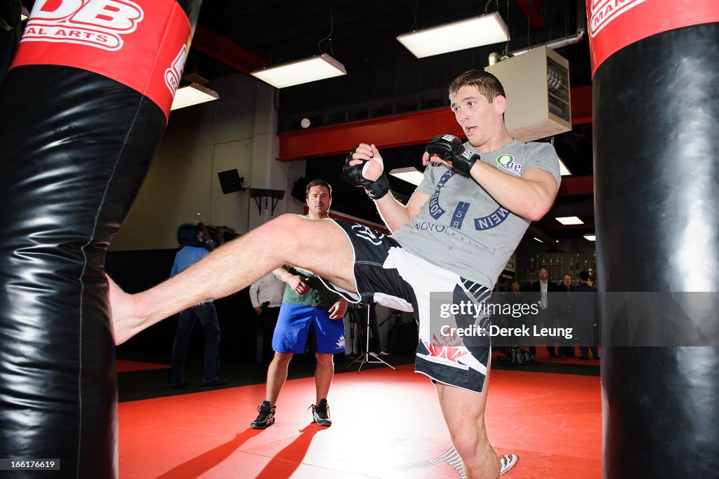 UFC On Fox: Jordan Mein Open Workout