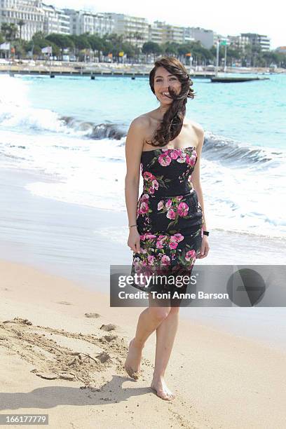 Caterina Murino attends "The Odyssee" photocall on the Croisette on April 9, 2013 in Cannes, France.