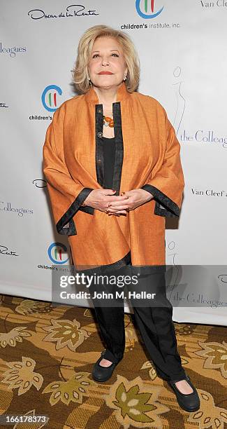 Honoree Wallis Annenberg attends the 25th annual Colleagues Luncheon at the Beverly Wilshire Hotel on April 9, 2013 in Beverly Hills, California.