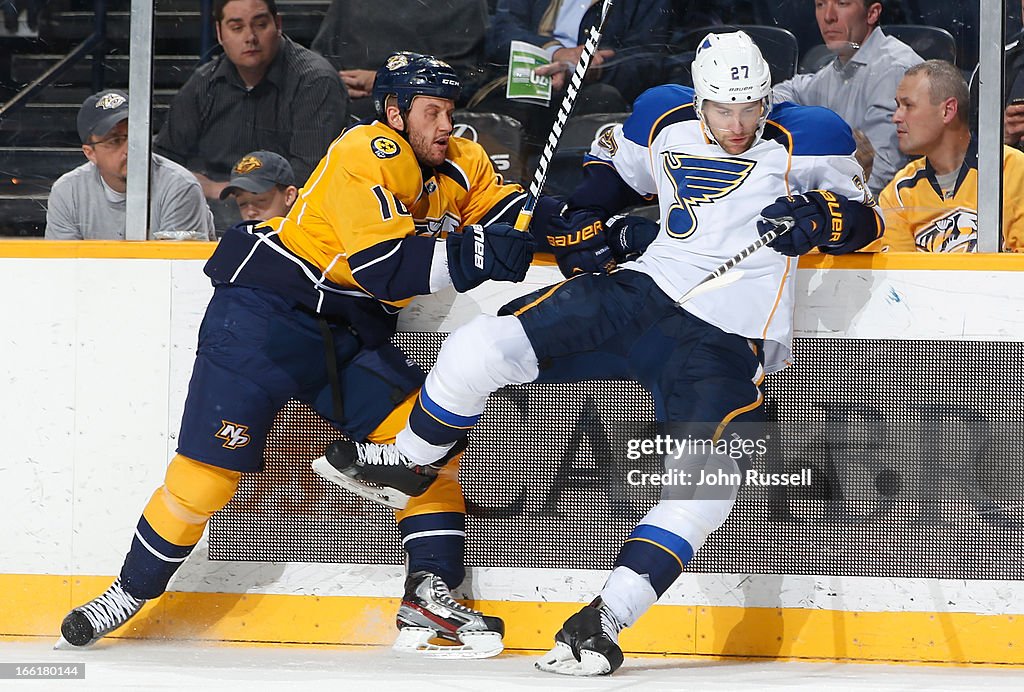 St Louis Blues v Nashville Predators