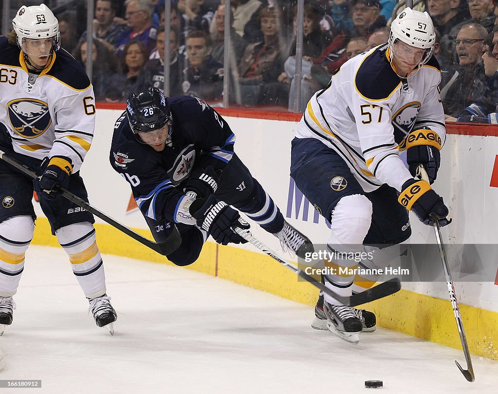 Buffalo Sabres v Winnipeg Jets