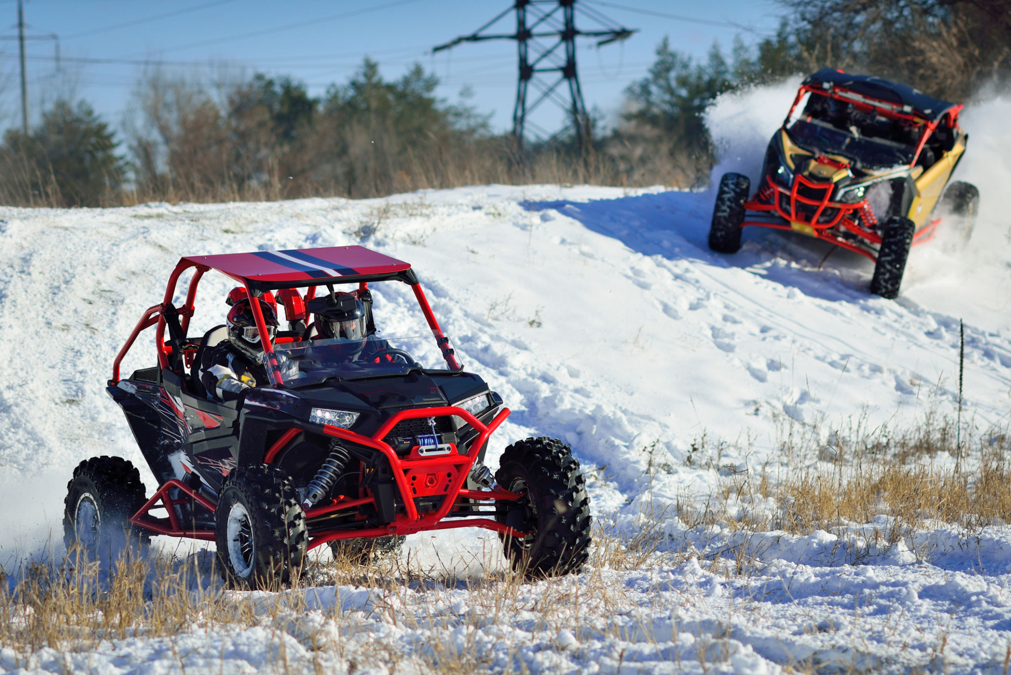 ATV test drive