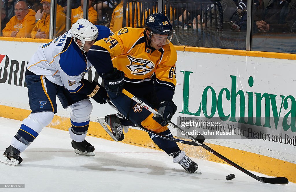 St Louis Blues v Nashville Predators