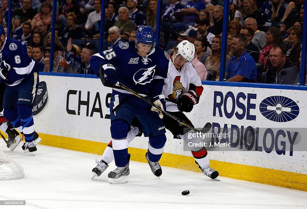 Ottawa Senators v Tampa Bay Lightning