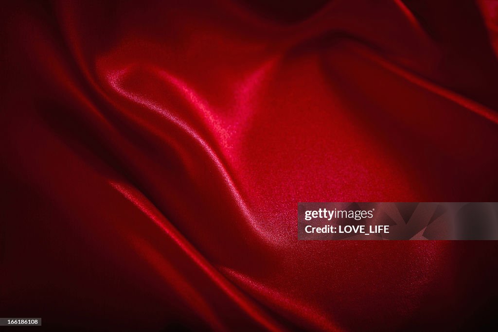 Rote Satin Hintergrund