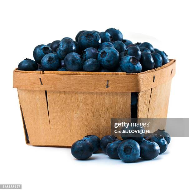 blaubeeren - blueberry stock-fotos und bilder