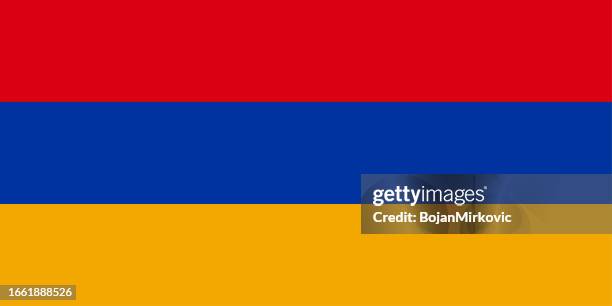 ilustrações de stock, clip art, desenhos animados e ícones de armenia flag. vector - cultura arménia