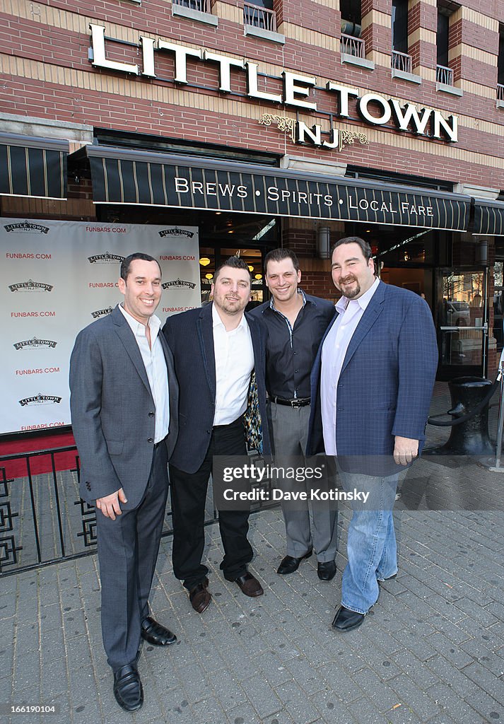 Albie Manzo, Michael Sinensky, Sean McGarr and Chris Manzo attend