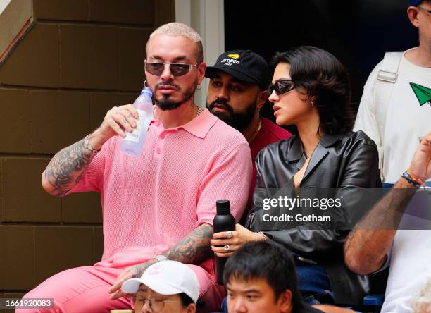 Balvin is seen at the 2023 US Open Tennis Championships on September 05, 2023 in New York City.