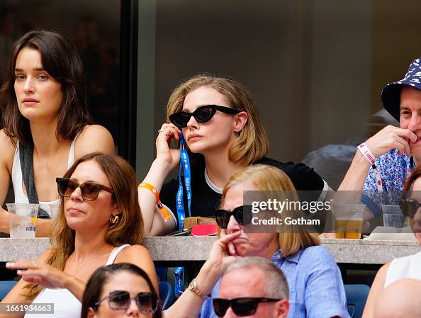 Chloe Grace Moretz and girlfriend Kate Harrison attend the 2023 US Open  Tennis Championships in New York City-050923_8