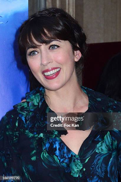 Nolwenn Leroy attends the Maud Fontenoy Foundation - Annual Gala Arrivals at Hotel de la Marine on April 9, 2013 in Paris, France.